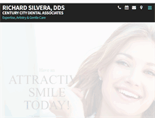 Tablet Screenshot of drsilvera.com